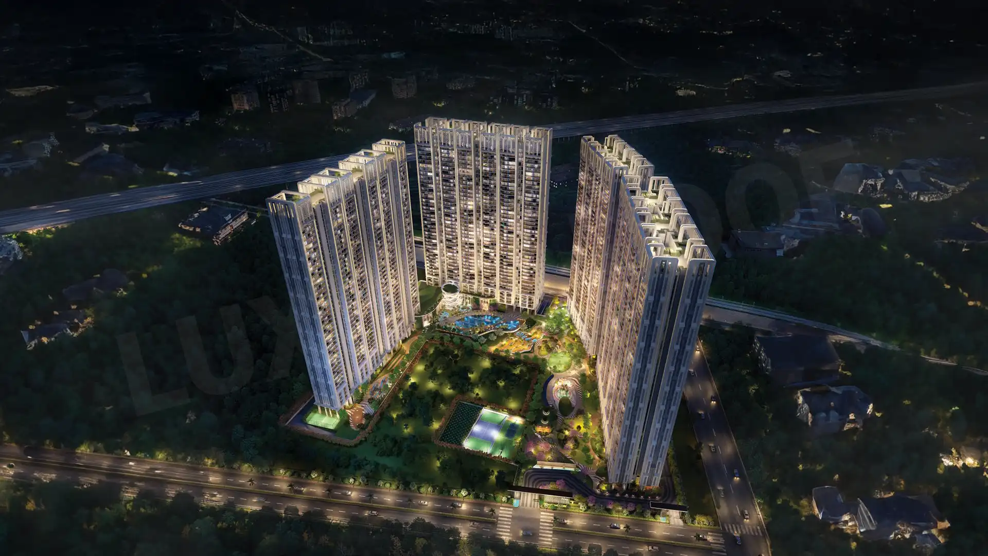 Signature Global Dxp Estate Aerial View Dwarka Expy Sector 37d Gurugram