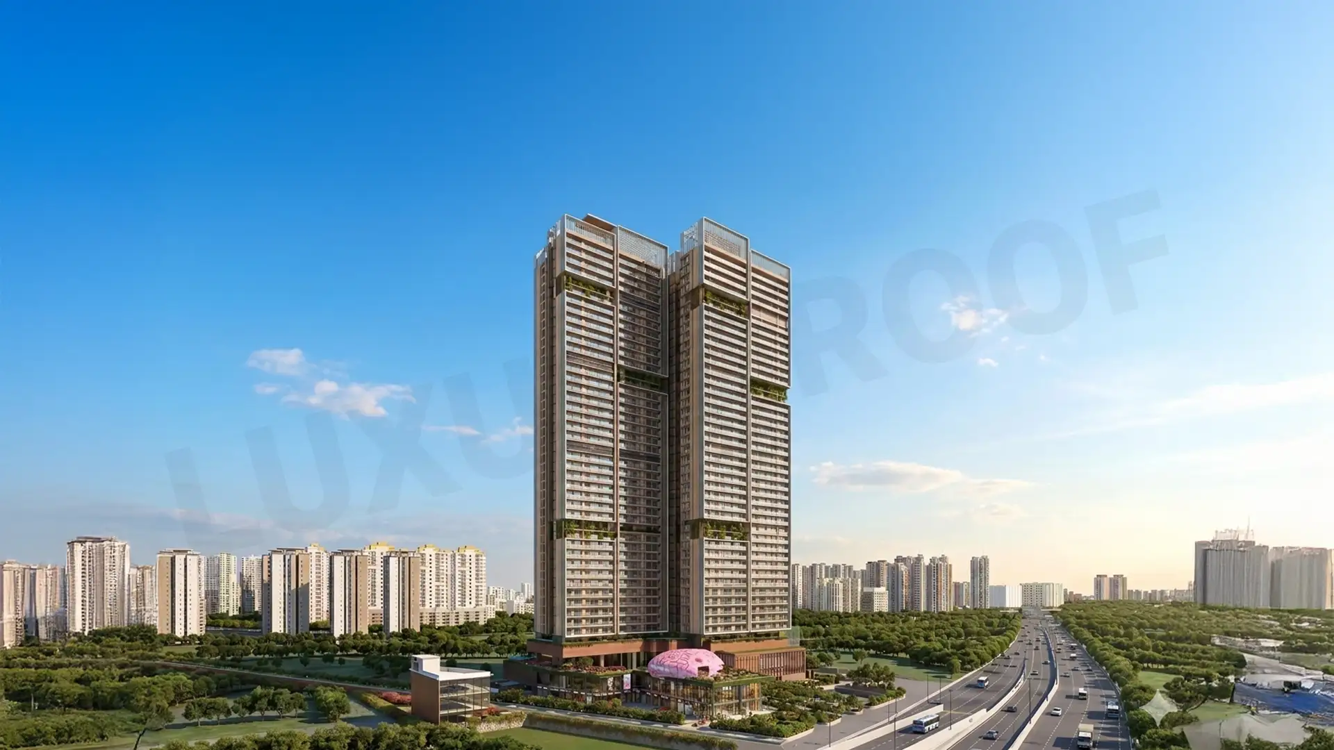 Signature Global Twin Tower Dxp Elevation1 Sector 84 Gurgaon Signature Global Twin Tower Dxp Elevation1 Sector 84 Gurgaon