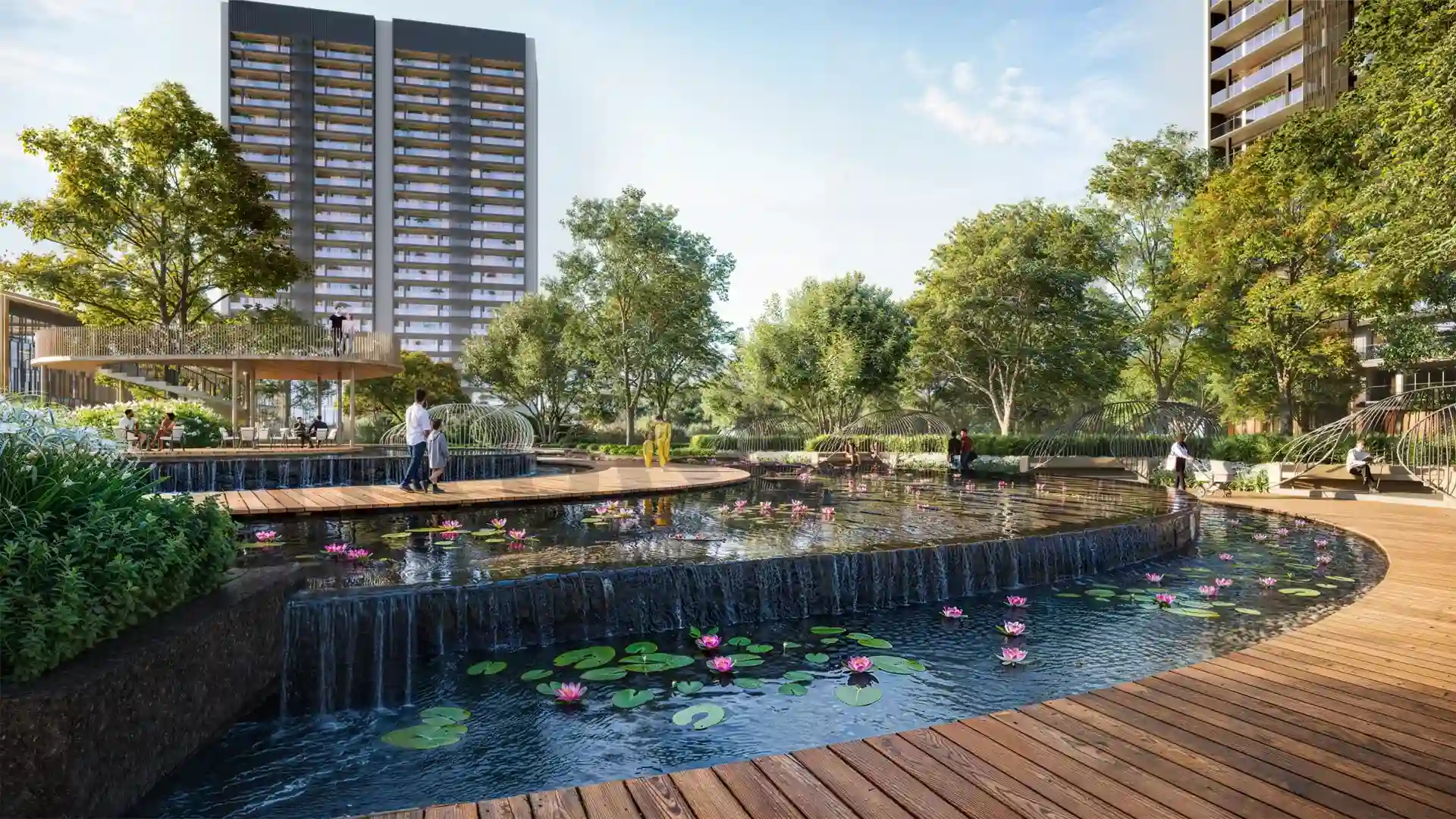 Smartworld Nature Court Seating Area Sector M9 Manesar Gurugram
