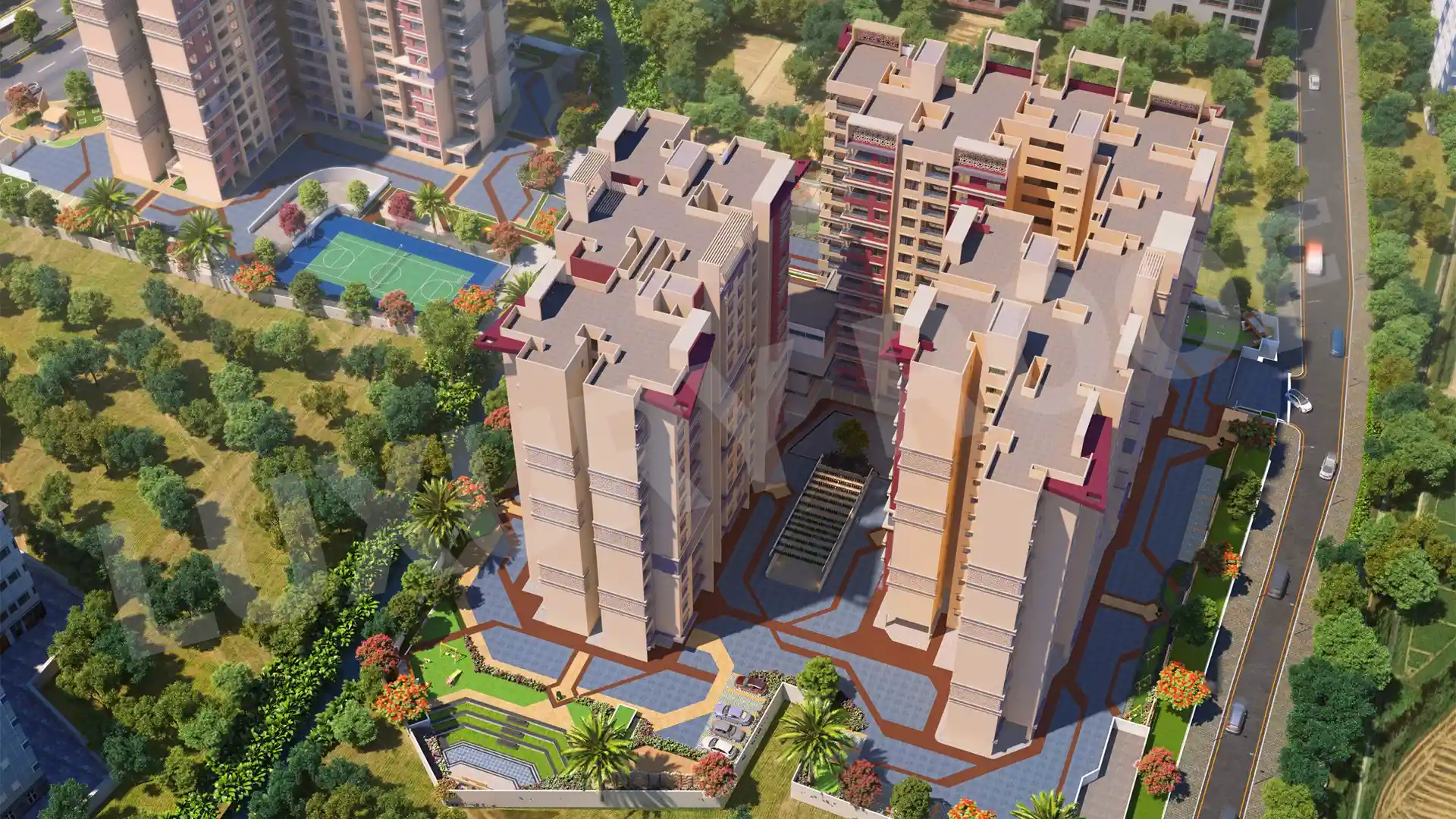 Sumadhura Sushantham Areal View Vidyaranyapura Bengaluru Sumadhura Sushantham Areal View Vidyaranyapura Bengaluru