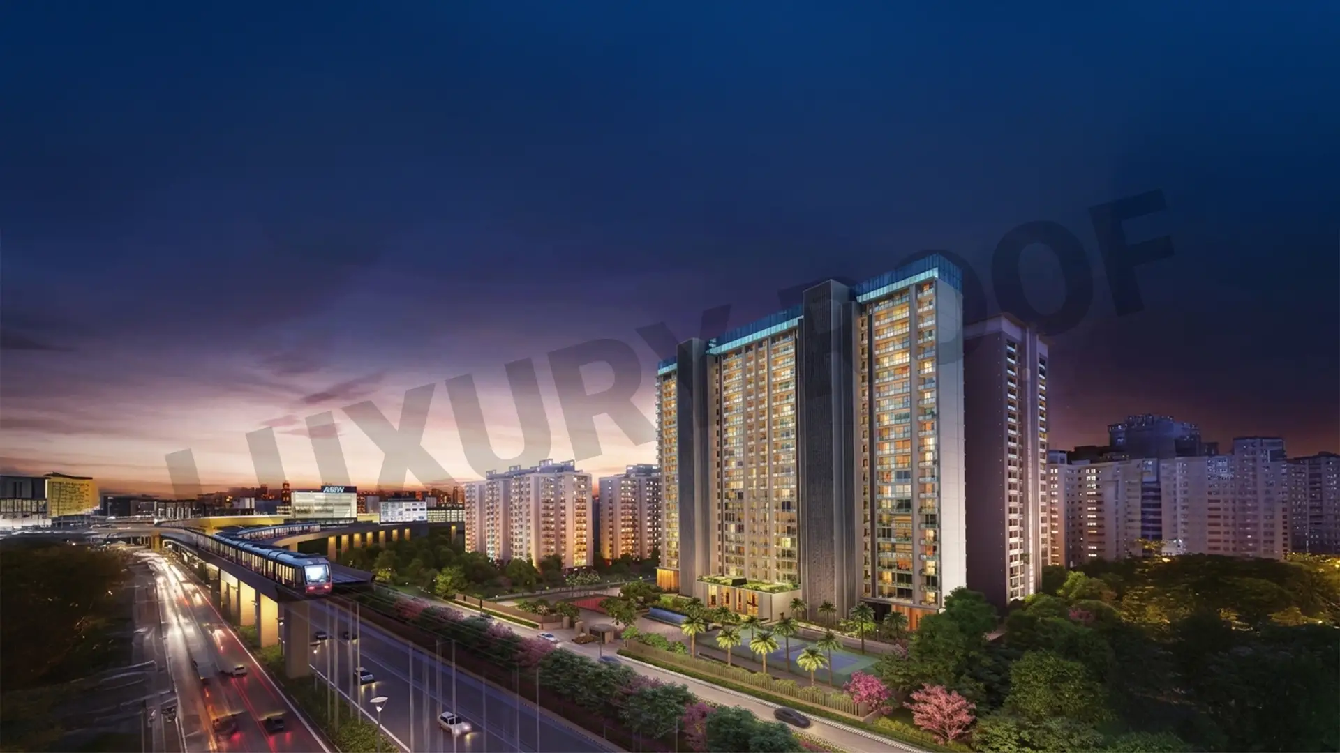 Suncity Platinum Towers Elevation1 Mg Road Gurgaon Suncity Platinum Towers Elevation1 Mg Road Gurgaon