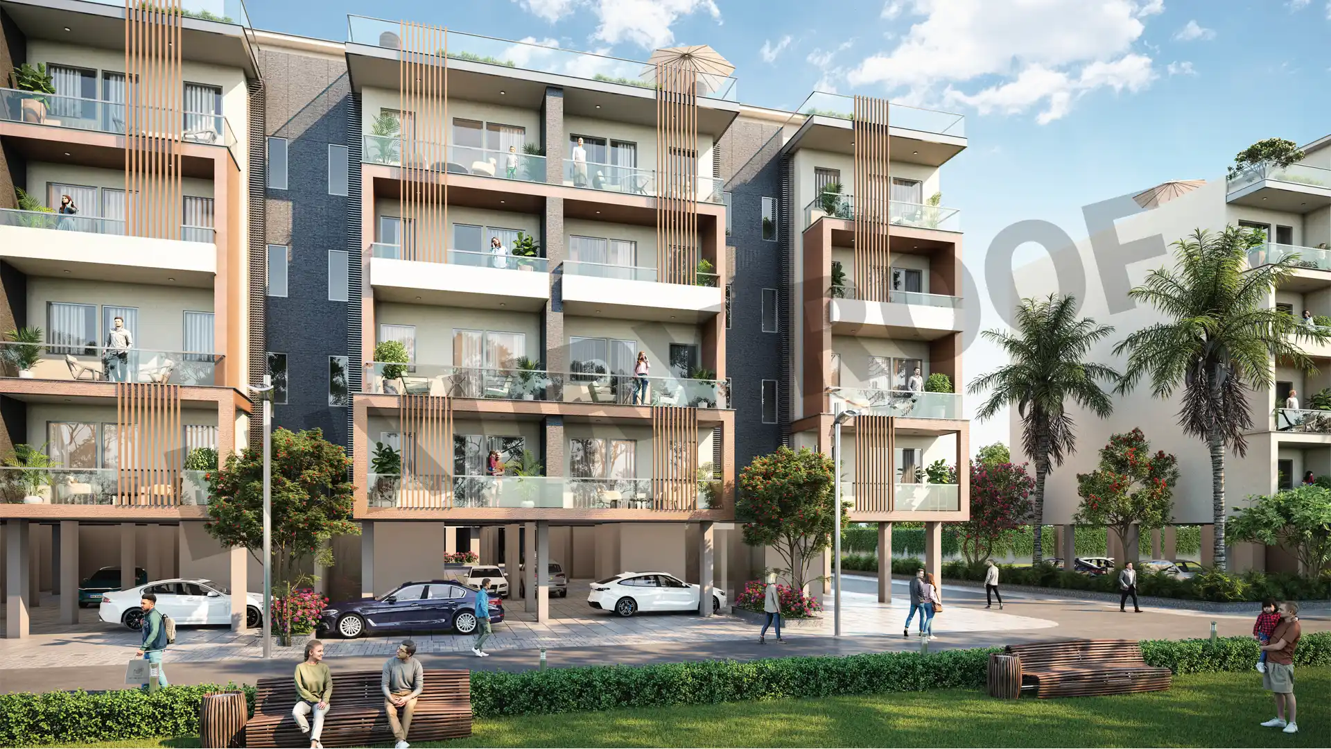 Suncity Vatsal Valley Facade Gwal Pahari Gurgaon