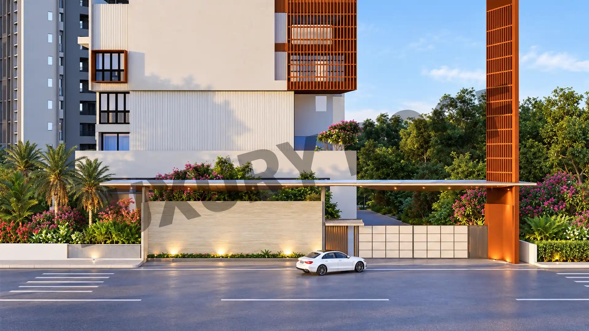 Suraksha Whispering Waves Entrance Begur Bangalore Suraksha Whispering Waves Entrance Begur Bangalore