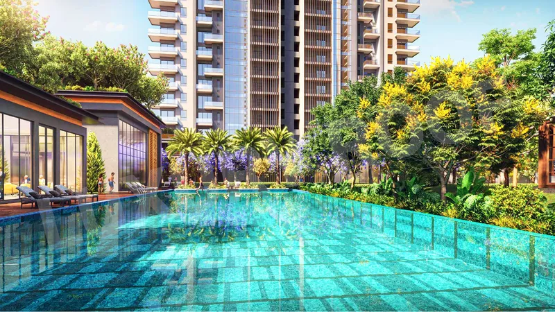Swimming Pool View Silverglades The Legacy Gurgaon Swimming Pool View Silverglades The Legacy Gurgaon