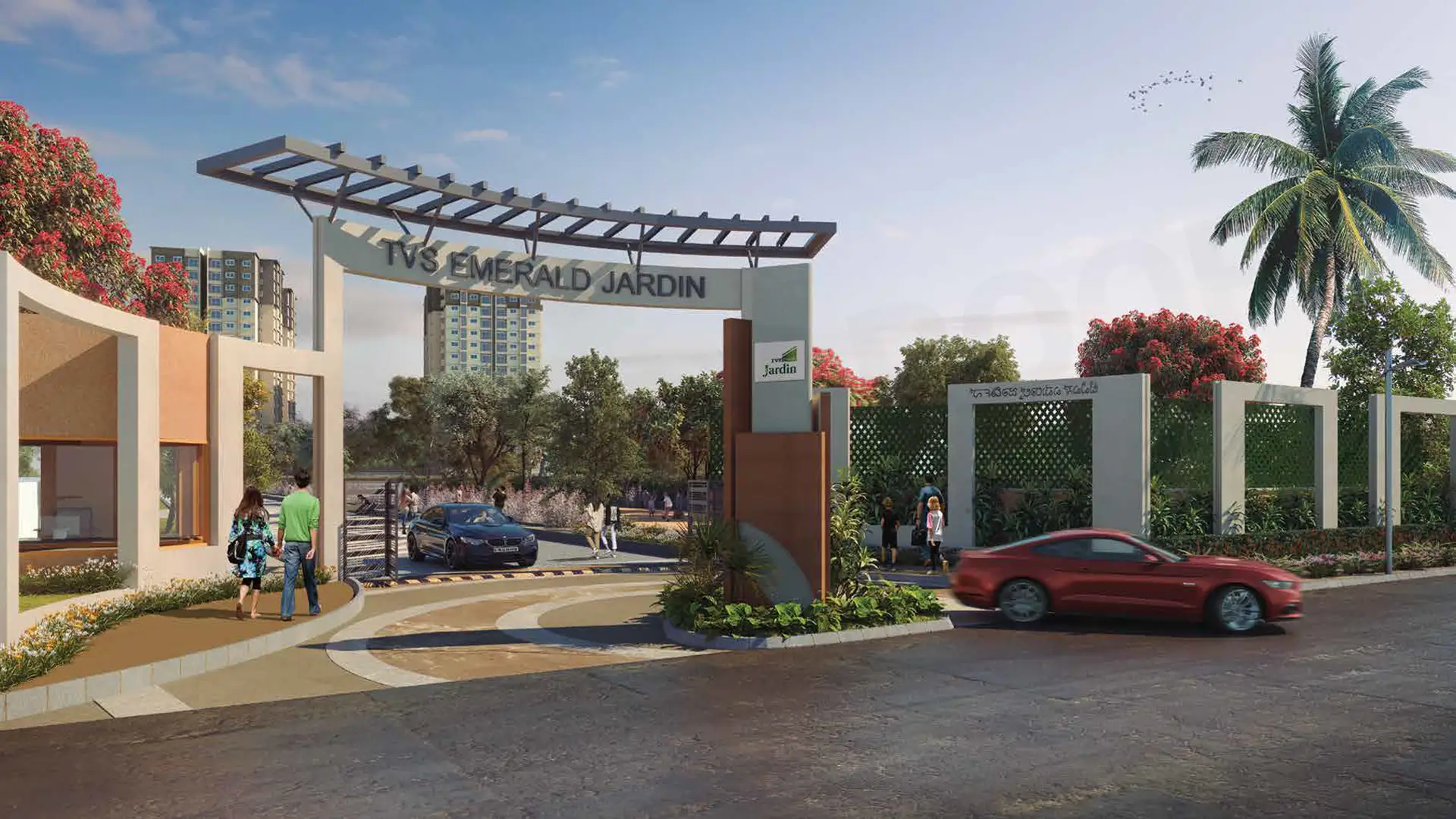 Tvs Emerald Jardin Entrance1 Aishwarya Crystal Layout Singasandra Bengaluru Tvs Emerald Jardin Entrance1 Aishwarya Crystal Layout Singasandra Bengaluru