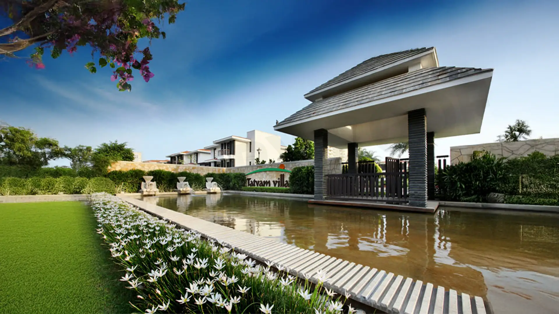 Tatvam Villas Entrance Sector 48 Sohna Road Gurugram Tatvam Villas Entrance Sector 48 Sohna Road Gurugram
