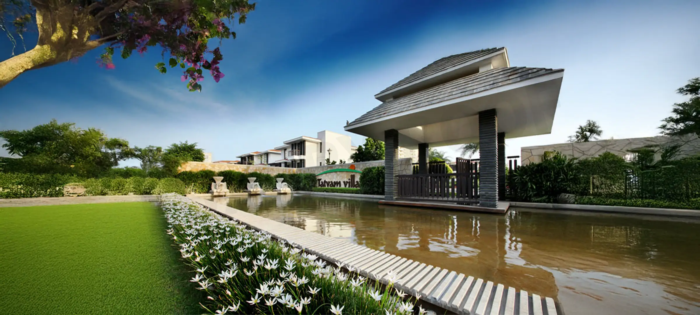 Tatvam Villas Entrance1 Sector 48 Sohna Road Gurugram