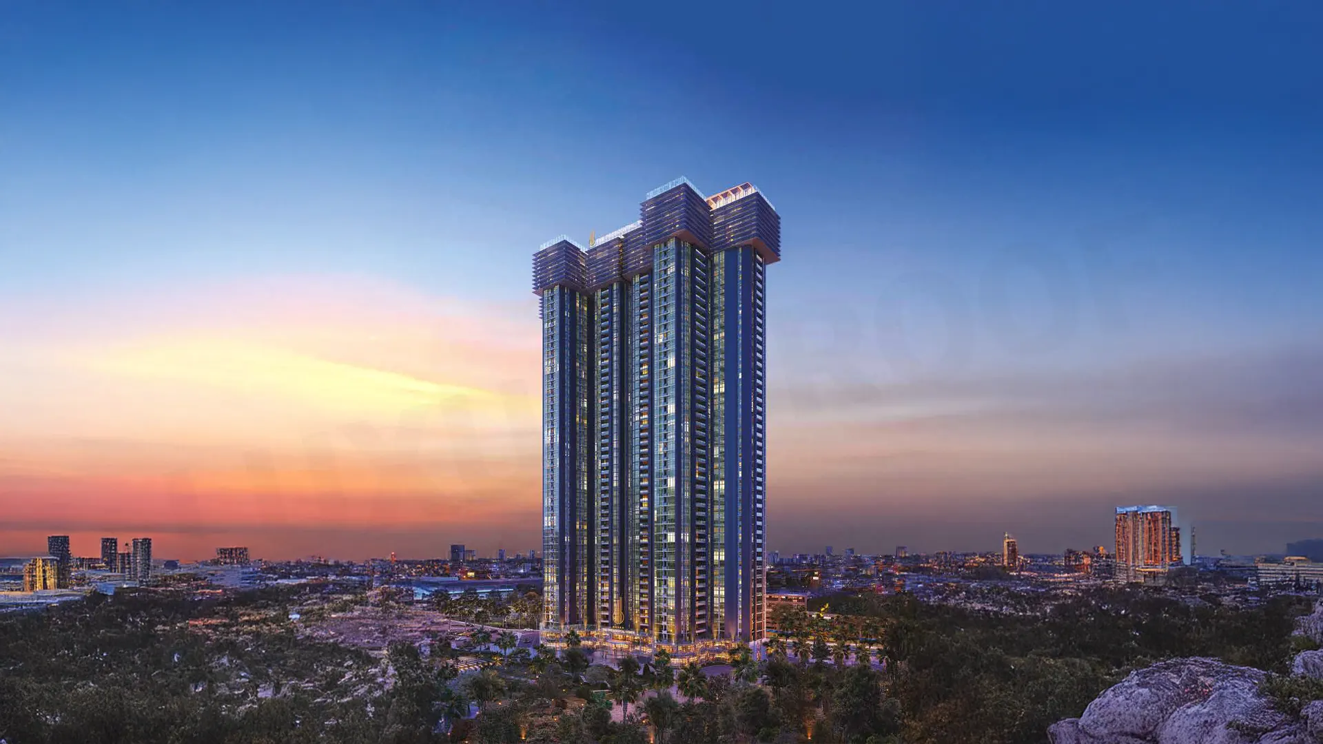 The Presidential Tower Elevation Tumkur Rd Yeshwanthpur Industrial Area Phase 1 Yeswanthpur Bengaluru