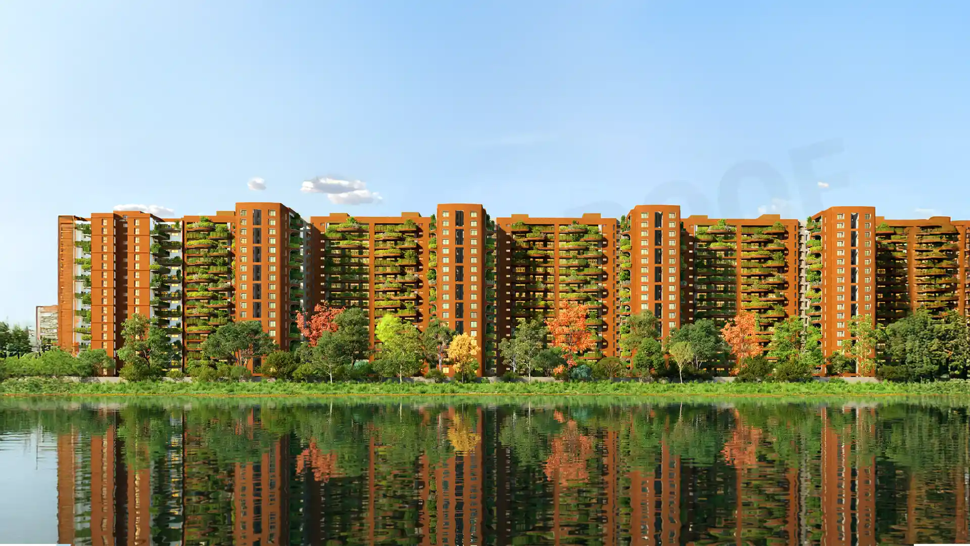 Total Environment Down By The Water River Side Elevation1 Jakkur Bengaluru