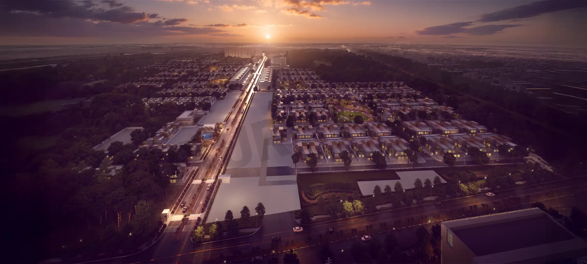 Trident Parktown Aerial View Nizampur Rd Baberpur Mandi Panipat%2c