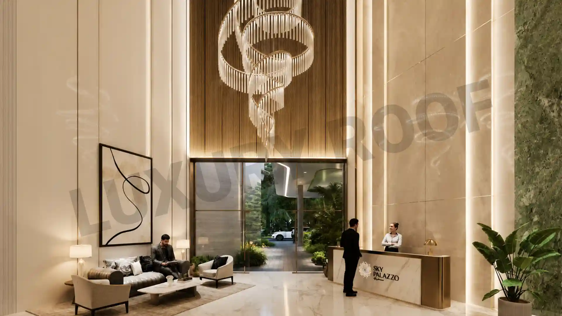 Trinity Sky Palazzo Residences Entrance Lobby Sector 88b Gurgaon Trinity Sky Palazzo Residences Entrance Lobby Sector 88b Gurgaon