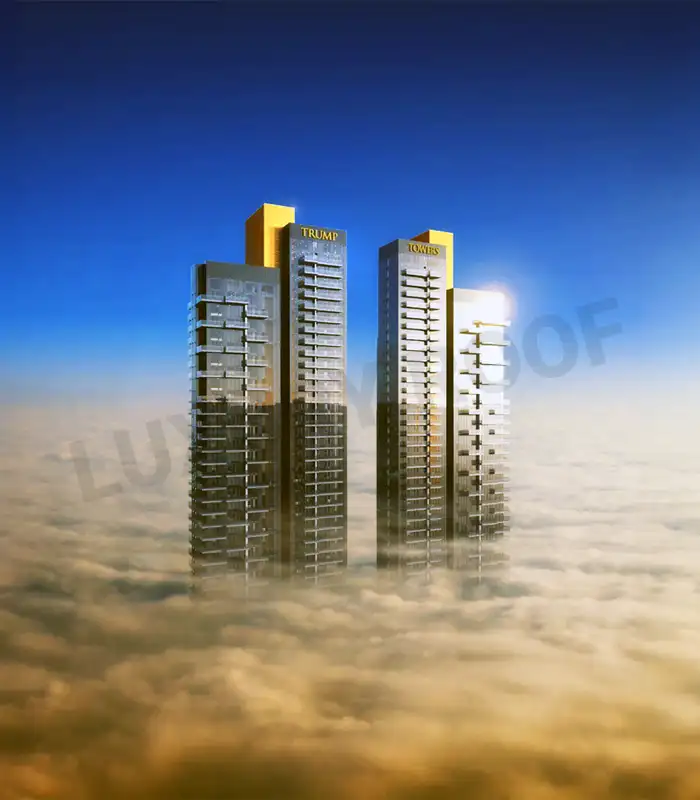 Trump Tower Elevation2 Golf Course Ext Rd Gurugram