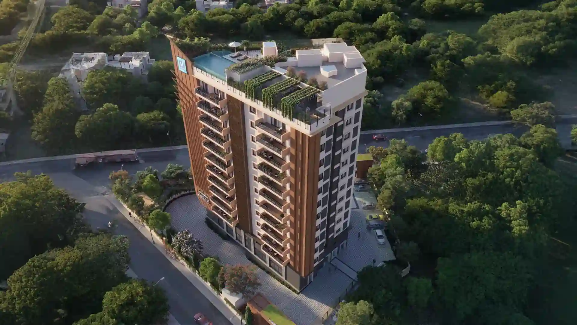Vaishnavi At One Premiere Aerial View1 St Johns Rd Hermit Colony Sivenchetti Gardens Bengaluru Vaishnavi At One Premiere Aerial View1 St Johns Rd Hermit Colony Sivenchetti Gardens Bengaluru