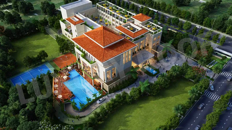 Ariel View Samsara Ivana Sector 63 Gurgaon Golf Course Road Connectivity