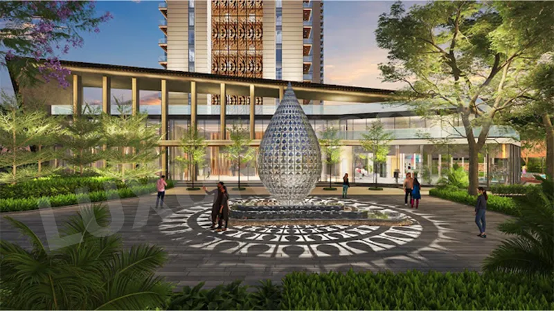 Beautiful Fountain Tulip Crimson Sector 70 Gurgaon