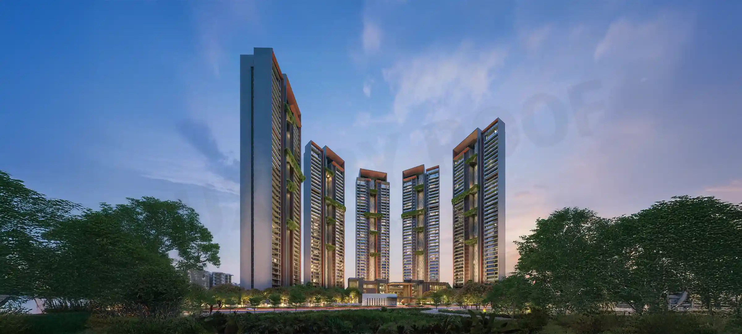 Building Elevation 01 Signature Global Titanium Spr Sector 71 Gurgaon