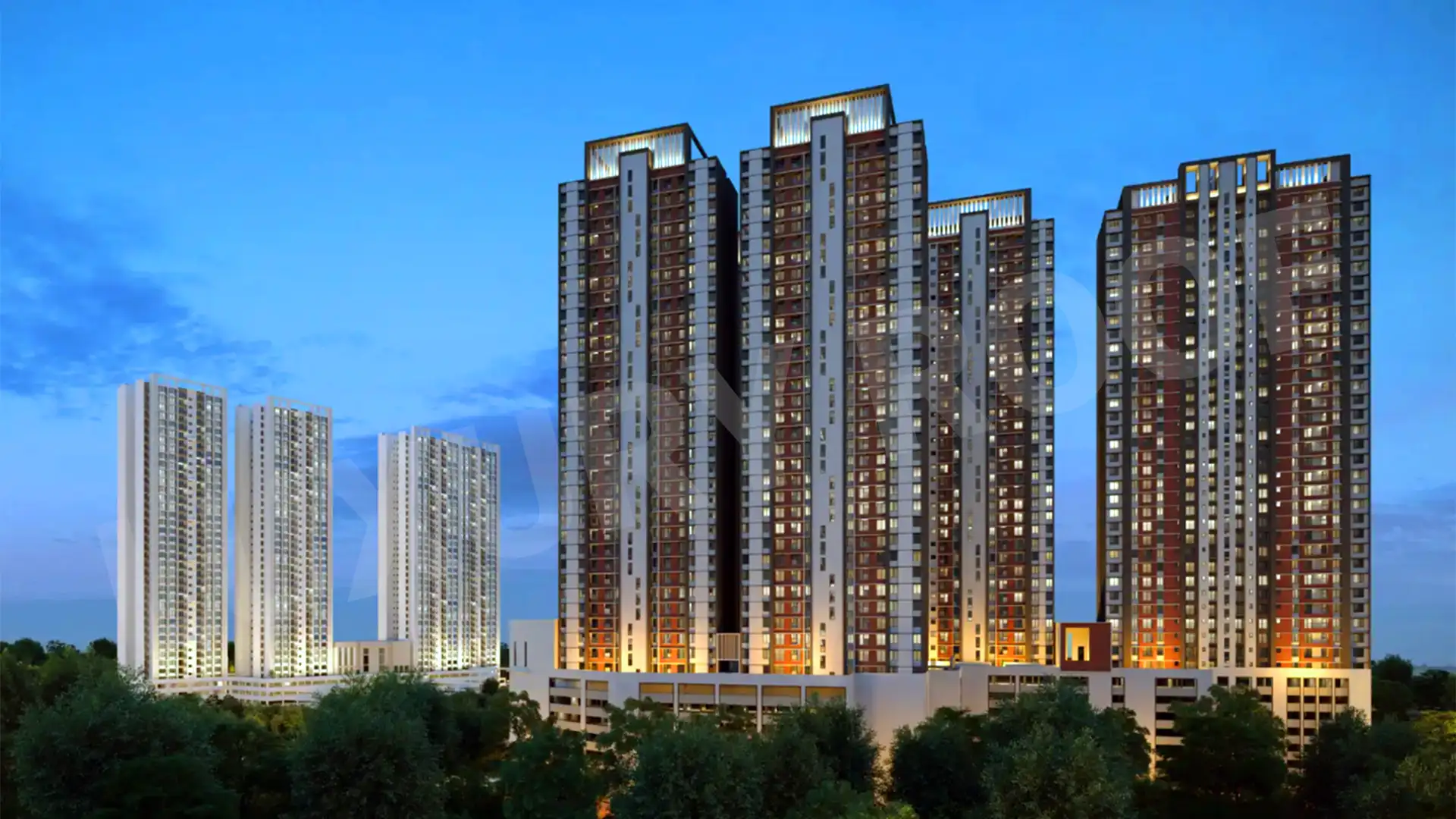 Building Elevation 02 Sobha Town Park Hosur Road Bangalore