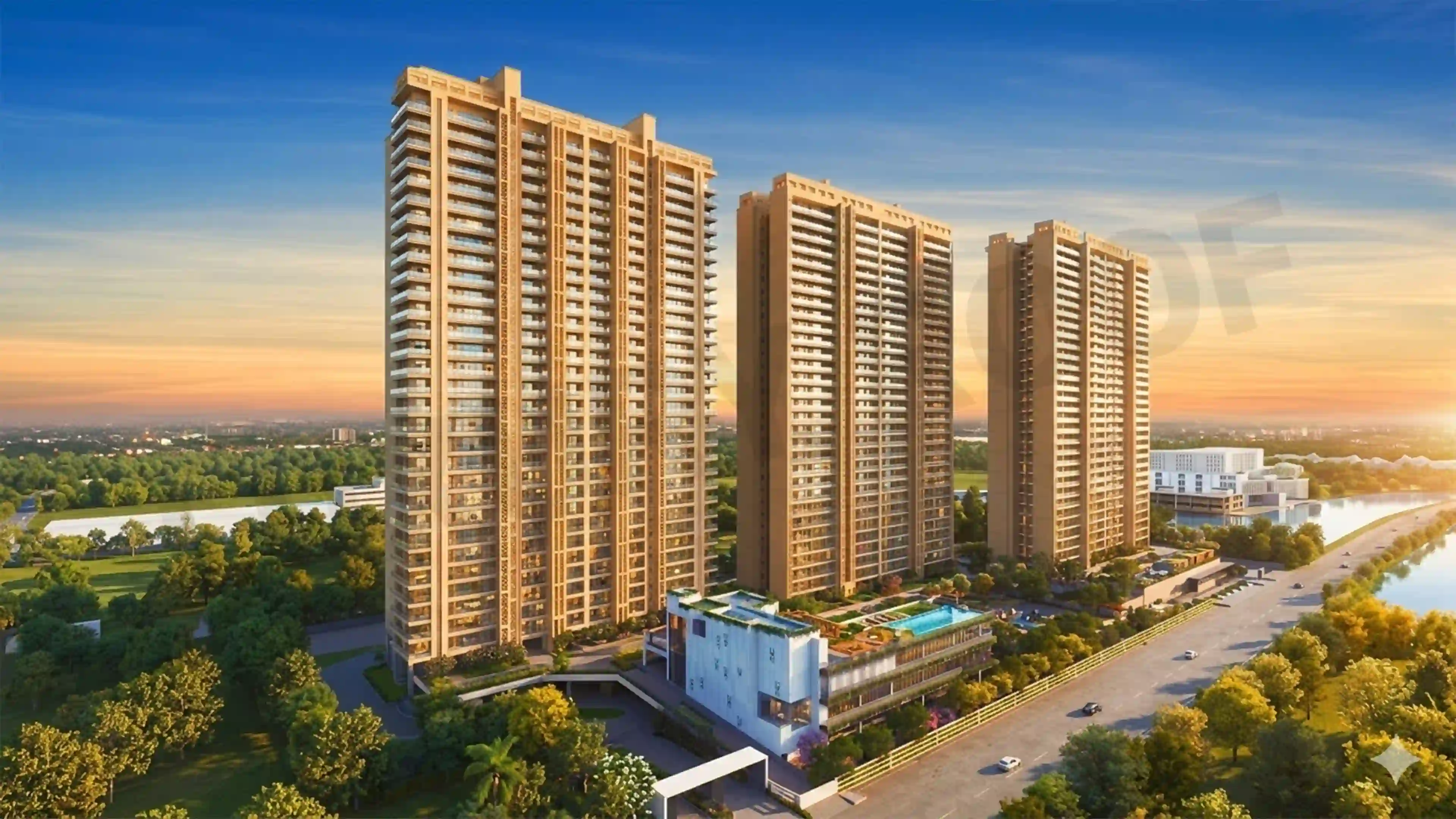 Building Elevation 03 Godrej Aristocrat Gurgaon Nh8 Connectivity Building Elevation 03 Godrej Aristocrat Gurgaon Nh8 Connectivity