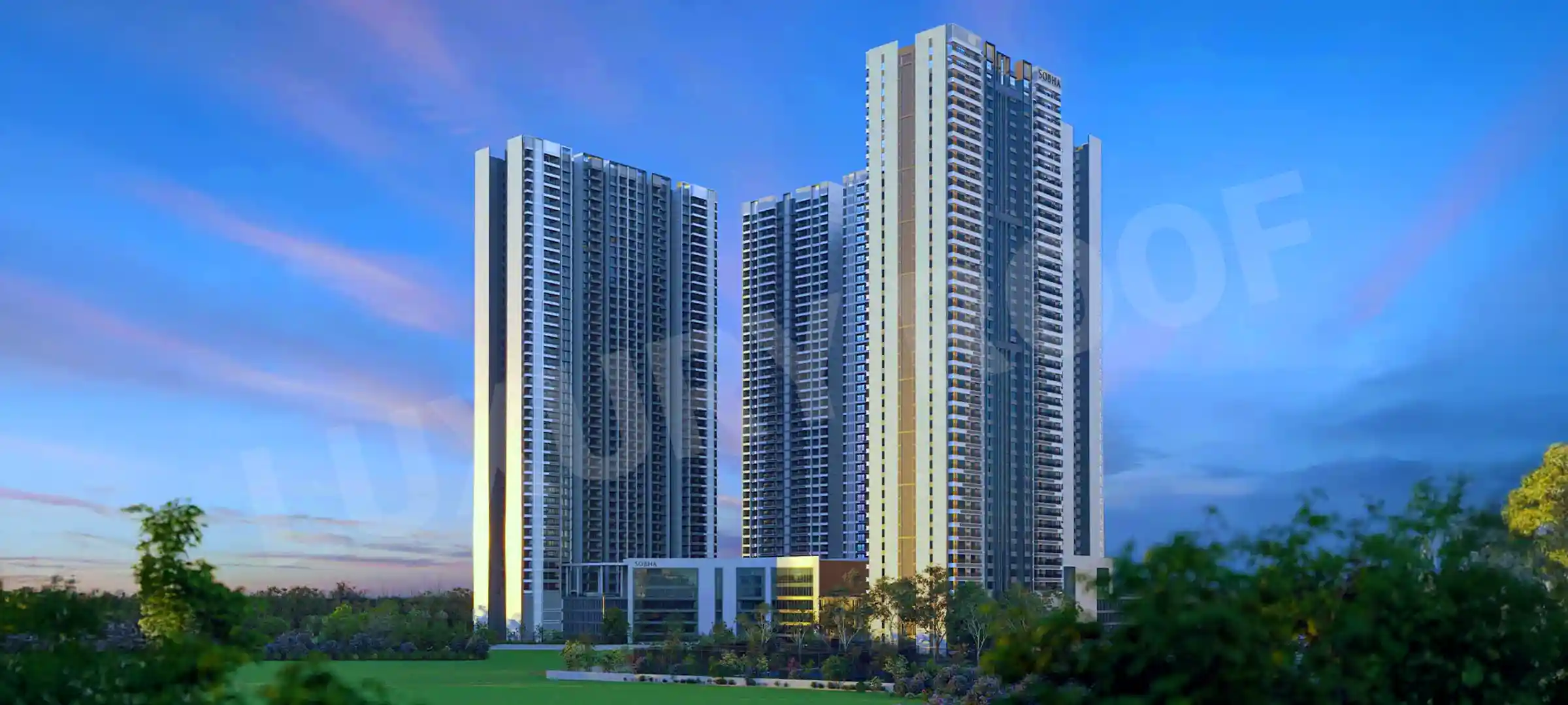 Building Elevation 1 Sobha Town Park Hosur Road Bangalore