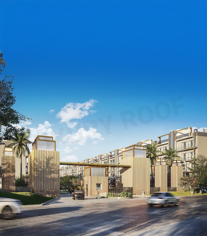 Road View2 M3m Antalya Hills Sector 79 Gurgaon